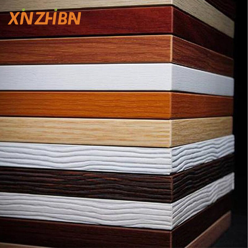 Heat Resistant Custom Size Eco-friendly PVC Edge Banding for Furniture and Cabinets