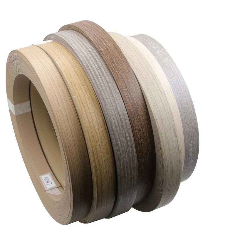 1mm Thick Wood Grain PVC Edge Banding Tape with Environmental Protection for Furniture Cabinets & Tables