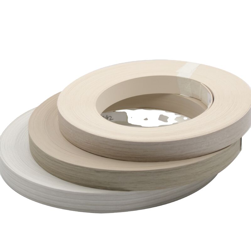1mm Thick Wood Grain PVC Edge Banding Tape with Environmental Protection for Furniture Cabinets & Tables