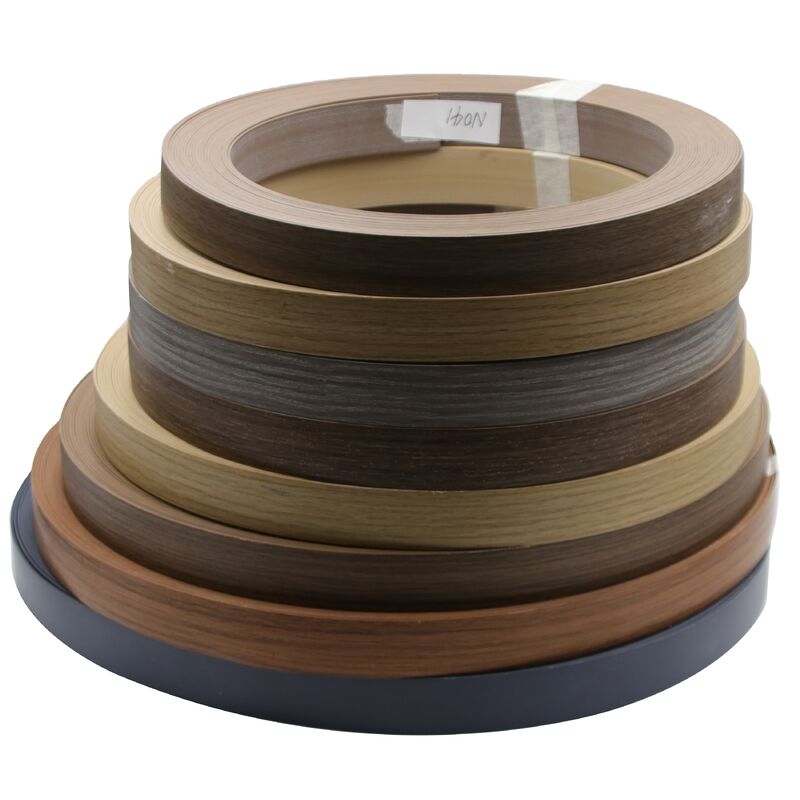 1mm Thick Wood Grain PVC Edge Banding Tape with Environmental Protection for Furniture Cabinets & Tables