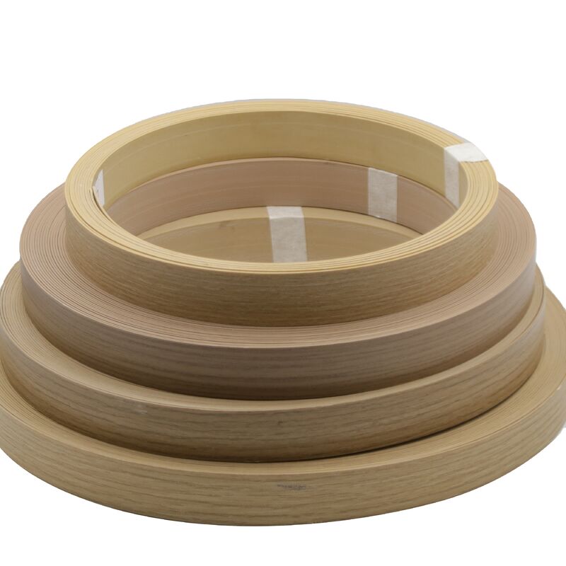 1mm Thick Wood Grain PVC Edge Banding Tape with Environmental Protection for Furniture Cabinets & Tables