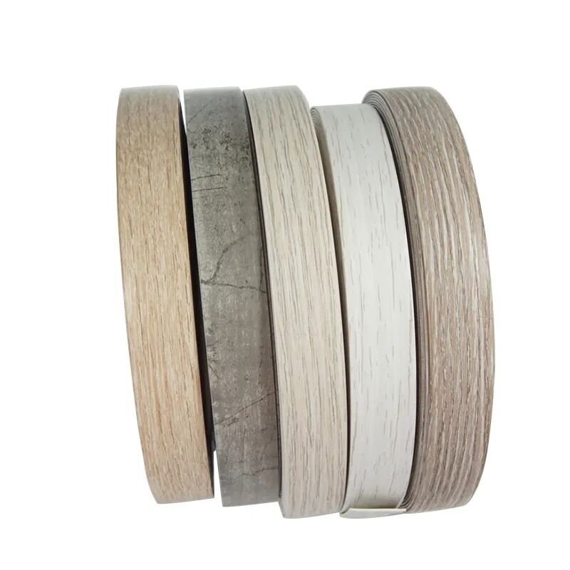 Waterproof Eco Friendly PVC Edge Banding Tape for Furniture with 0.4mm-3mm Thickness