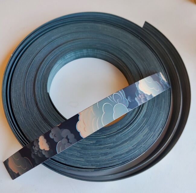 Waterproof Eco Friendly Fire-Retardant Edge Banding Veneer with 226 Customizable Colors for Cabinet Trim