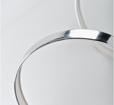 Waterproof Silver Brushed Metallic PVC Edge Banding - Flexible Decorative Trim for Kitchen & Wardrobe