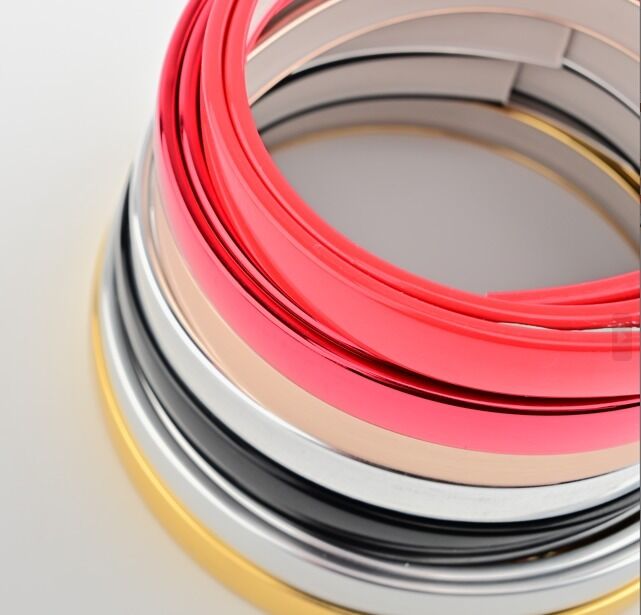 Eco-friendly PVC Edge Banding Tape with Strong Bonding and Bending, Correct Size and No Color Shading for Furniture and Cabinets