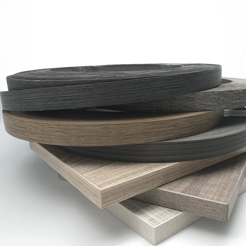 Waterproof Eco Friendly PVC Edge Banding with Multiple Styles and 0.4mm-3mm Thickness for Furniture
