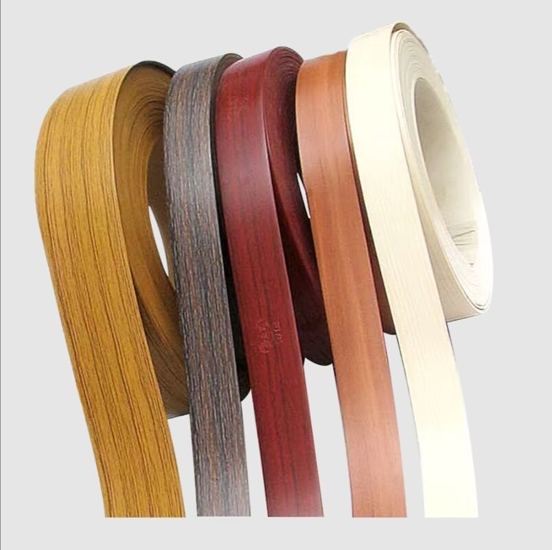 Waterproof Eco Friendly Flexible PVC Edge Banding for Furniture Seamless Edge Thickness 0.3-3mm