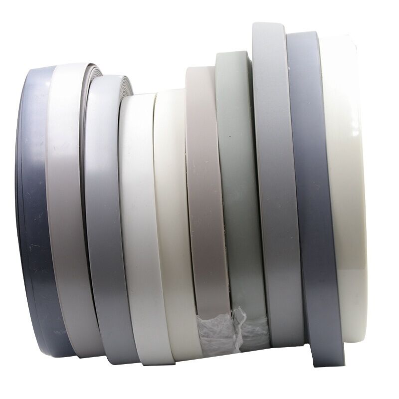 Waterproof Eco Friendly PVC Edge Banding with 0.3-3mm Thickness for Furniture and Cabinets