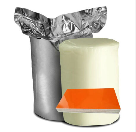 PUR Wood Adhesive Polyurethane Reactive Hot Melt Glue with High Temperature Resistance 24 Months Shelf Life Granular Form for Flat Lamination