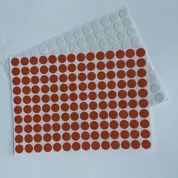 Customized Thickness Water Resistant Eco-Friendly PVC Screw Hole Cover Stickers for Furniture Surface Repair