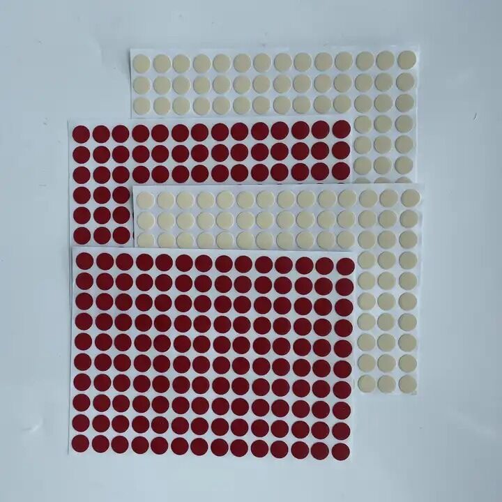 Customized Thickness Water Resistant Eco-Friendly PVC Screw Hole Cover Stickers for Furniture Surface Repair