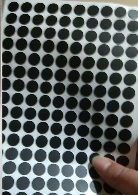 PVC Screw Cap Furniture Sticker with 0.25mm Thickness and 12mm Diameter for Customizable Screw Hole Covers