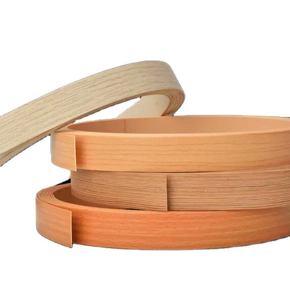 Environmentally Friendly PVC Edge Banding Tape Water Resistant High Glossy Surface Multipurpose Furniture Accessories