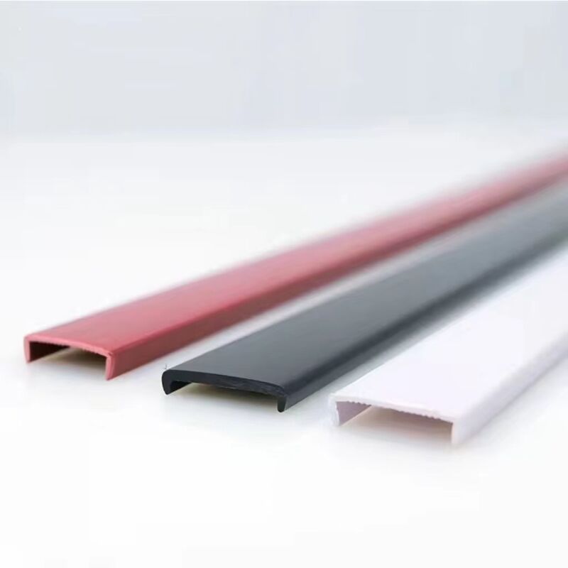 Furniture Accessories Wooden Color Pvc Profile U Shape Edge Banding Edge Trim U Molding Edge Banding