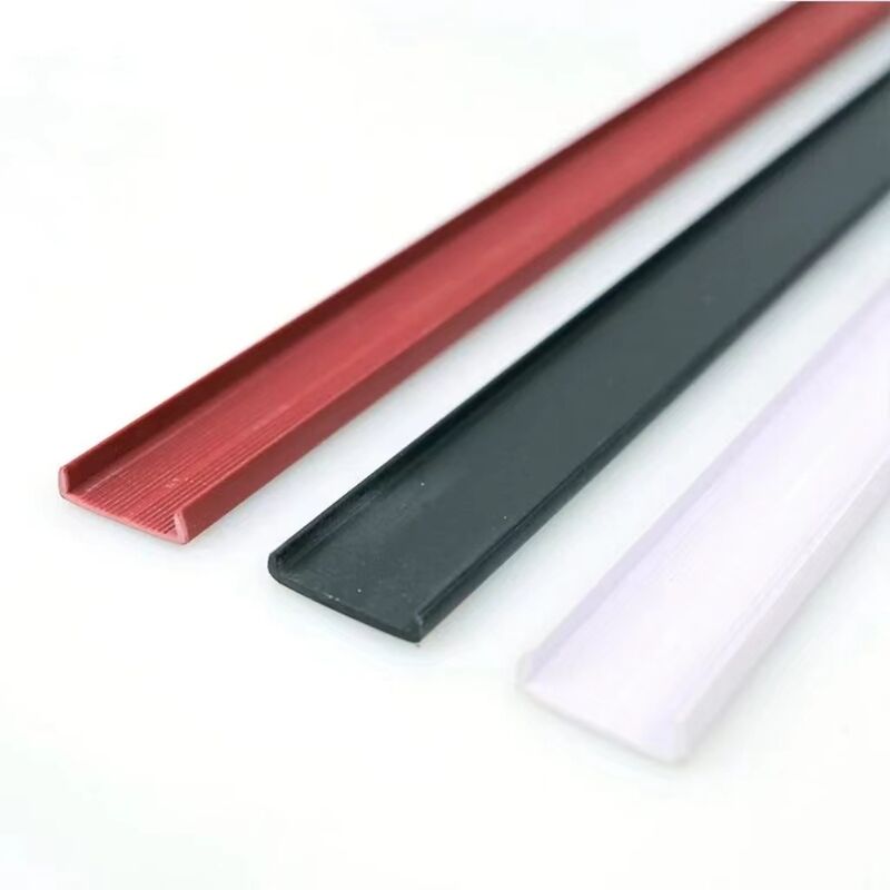 Furniture Accessories Wooden Color Pvc Profile U Shape Edge Banding Edge Trim U Molding Edge Banding