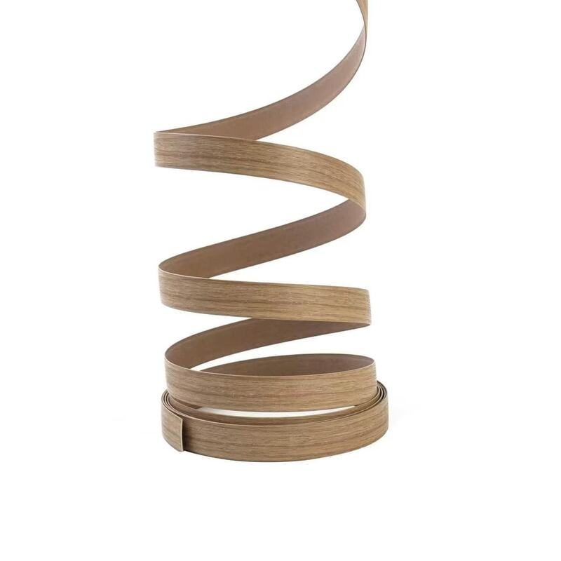 Waterproof Eco Friendly Wood Grain PVC Edge Banding with Custom Thickness 0.4mm~3mm for Furniture