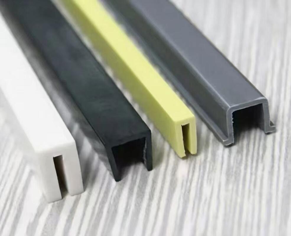Custom Waterproof Eco Friendly Edge Banding T-Molding with Custom Thickness 0.8~1.2mm and Custom Width 18mm~50mm