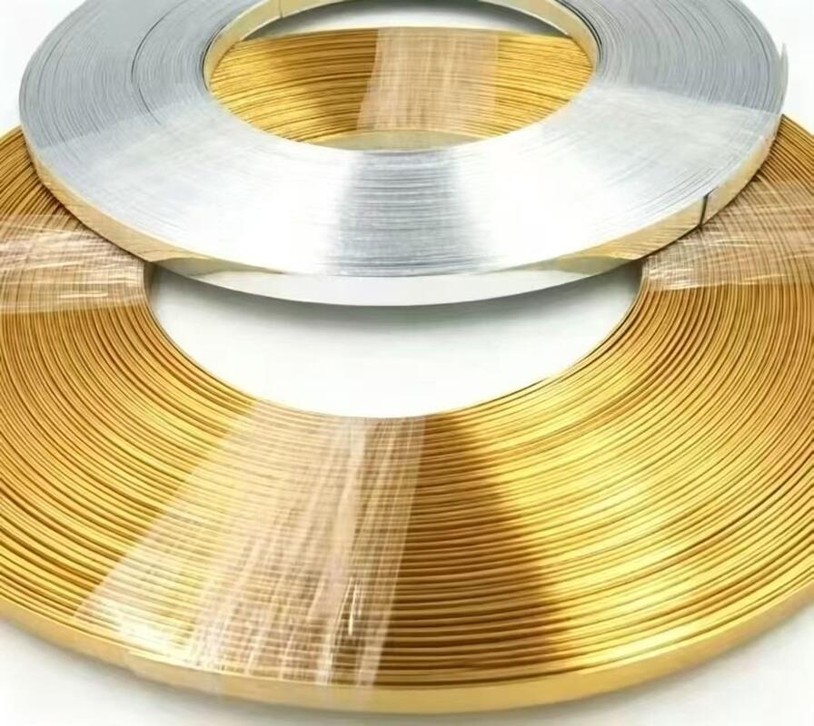 Custom Waterproof Eco Friendly Edge Banding T-Molding with Custom Thickness 0.8~1.2mm and Custom Width 18mm~50mm