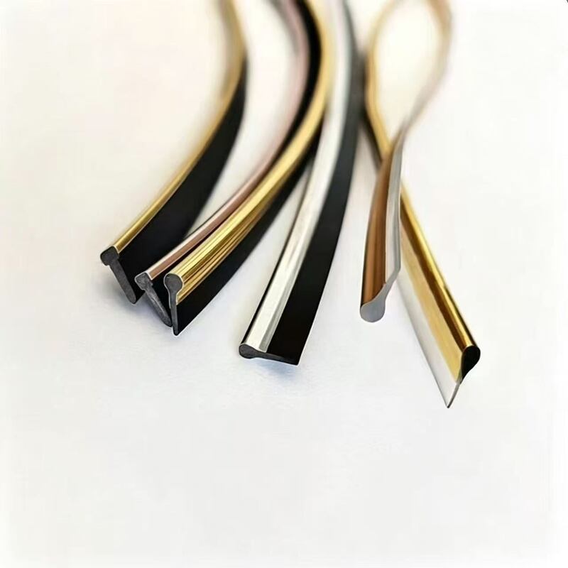 Custom Waterproof Eco Friendly Edge Banding T-Molding with Custom Thickness 0.8~1.2mm and Custom Width 18mm~50mm
